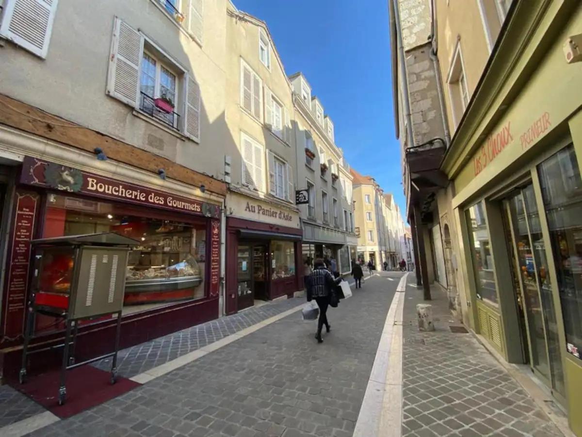 Charmant Studio A Deux Pas De La Cathedrale Chartres Dış mekan fotoğraf